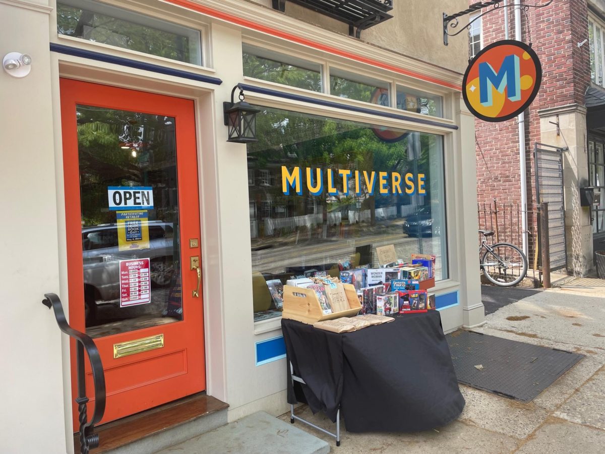 The Multiverse comic store is new to Germantown Avenue within the last year.