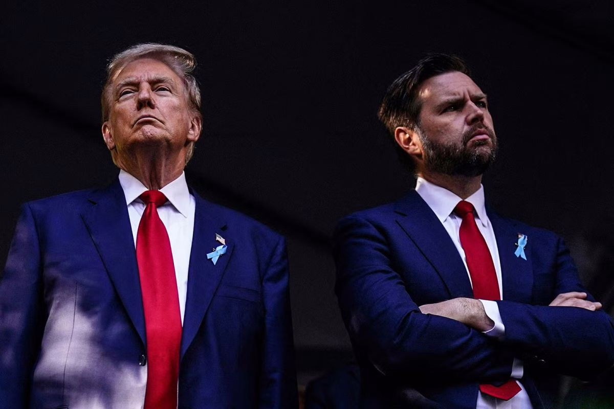 Donald J Trump and JD Vance (Republican)(President/Vice President)