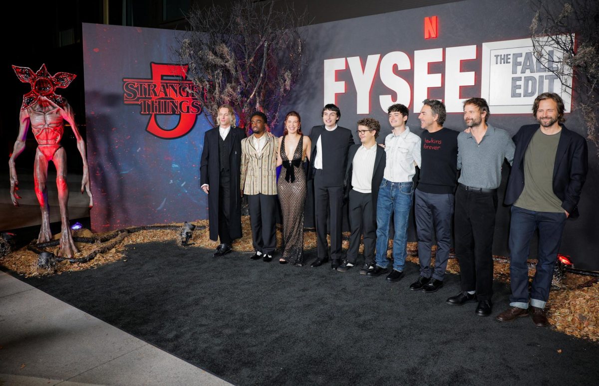Picture of several main cast members at a recent event