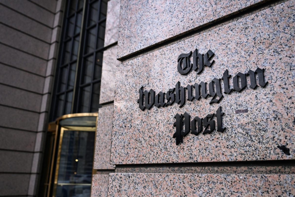 The Washington Post Headquarters in Washington, D.C., U.S., January 31, 2026. REUTERS/Annabelle Gordon